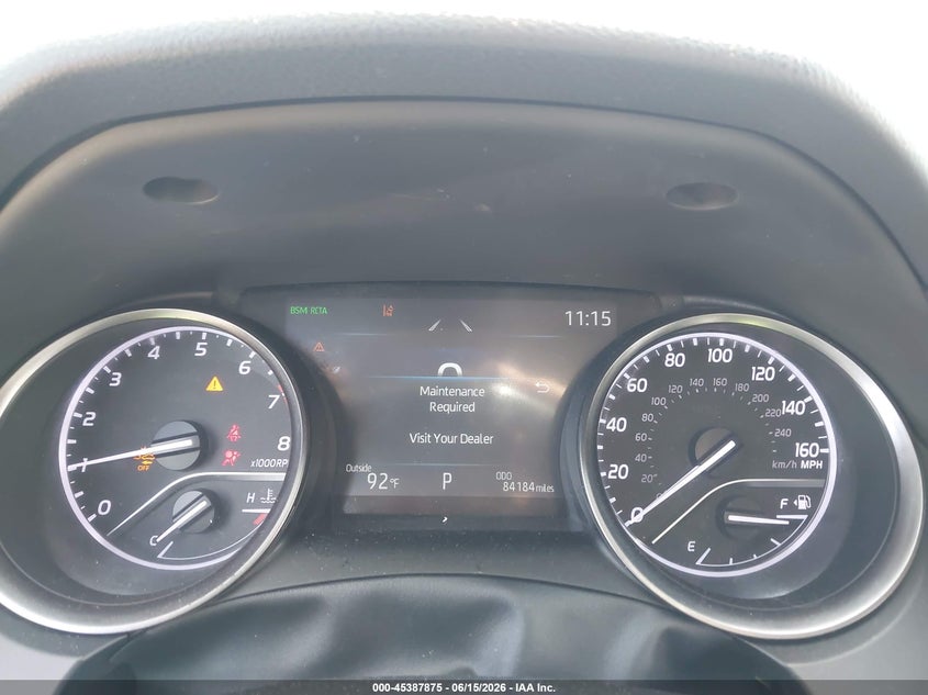 2022 TOYOTA CAMRY auction photo 7