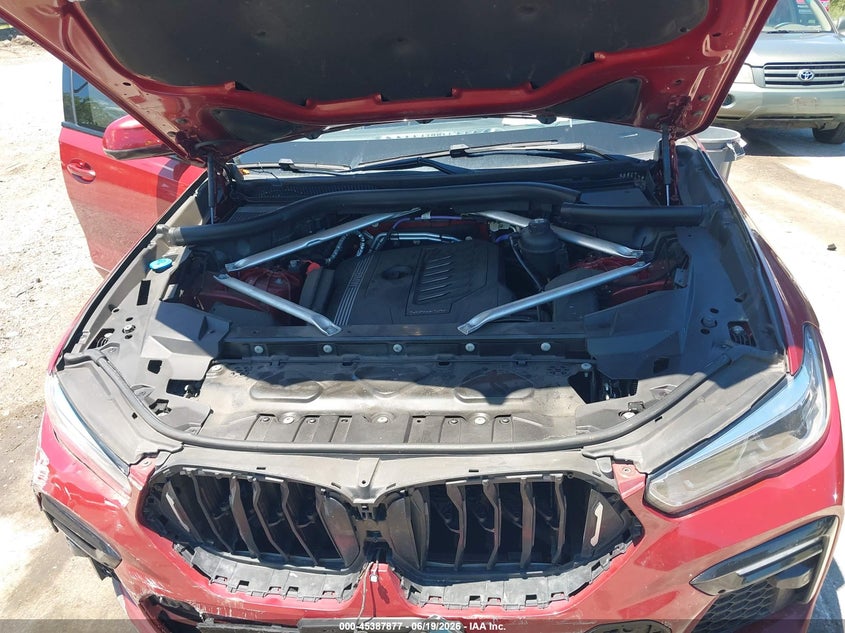 2021 BMW X6 xDrive40I VIN: 5UXCY6C06M9E36343 Lot: 45387877