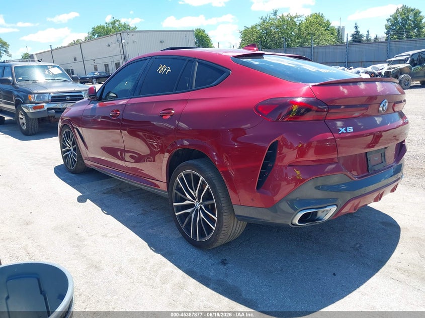 Vin: 5uxcy6c06m9e36343, lot: 45885872, bmw x6 xdrive40i 20213