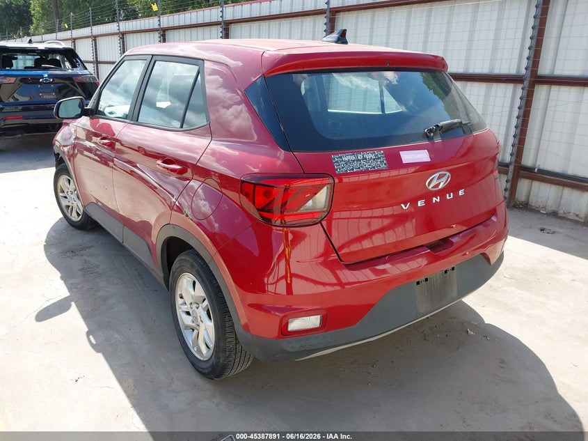 2021 HYUNDAI VENUE auction photo 3