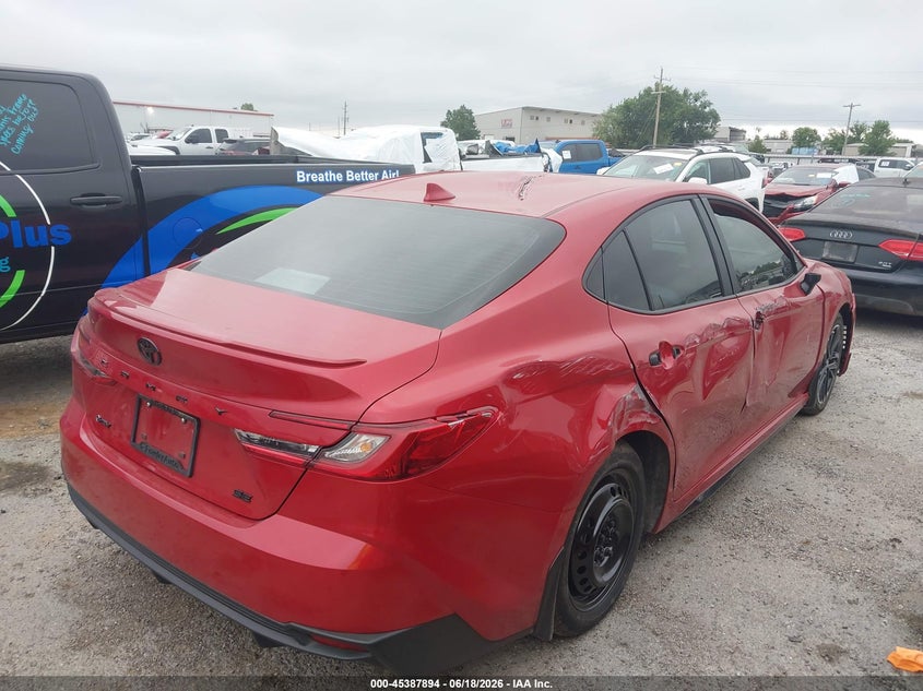 2025 TOYOTA CAMRY auction photo 4