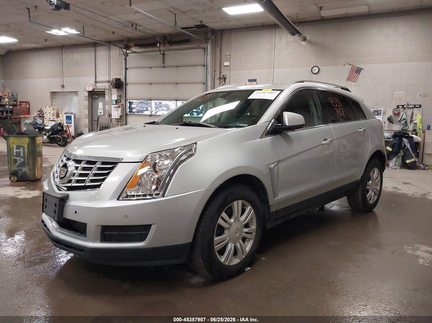 Vin: 3gyfnee3xgs531327, lot: 45885902, cadillac srx luxury collection 20162