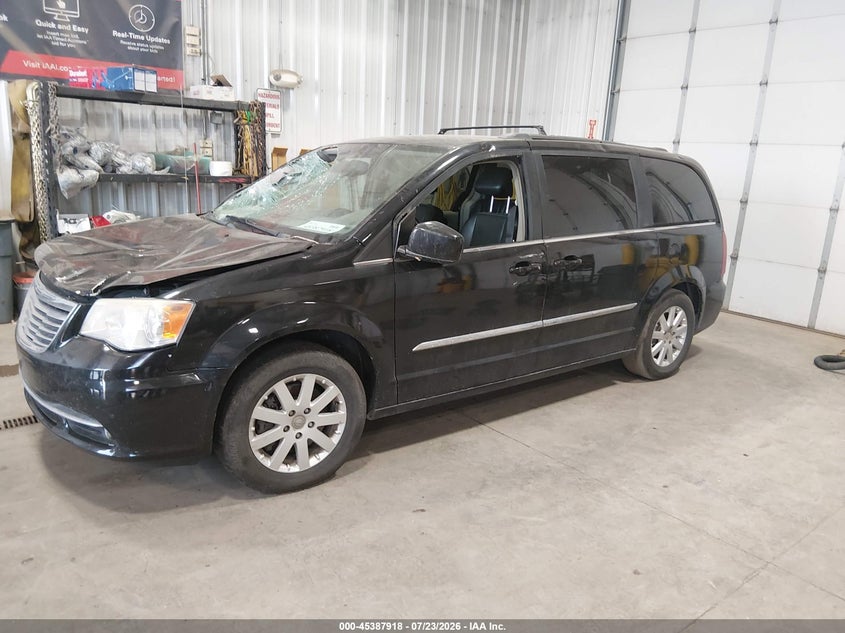 Vin: 2c4rc1bgxdr631672, lot: 45885913, chrysler town & country touring 20132