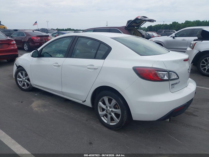 Vin: jm1bl1vf0b1458914, lot: 45885918, mazda mazda3 i touring 20113