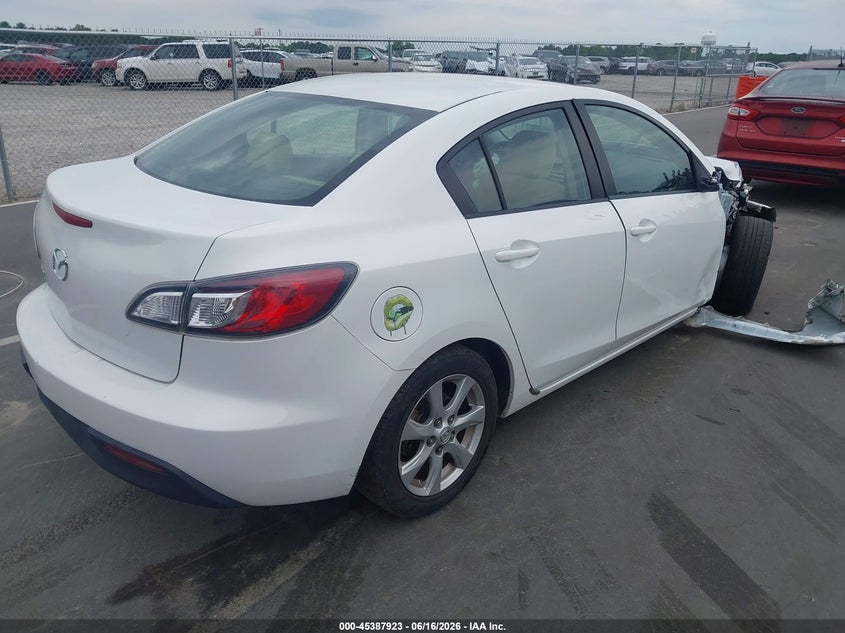 Vin: jm1bl1vf0b1458914, lot: 45885918, mazda mazda3 i touring 20114