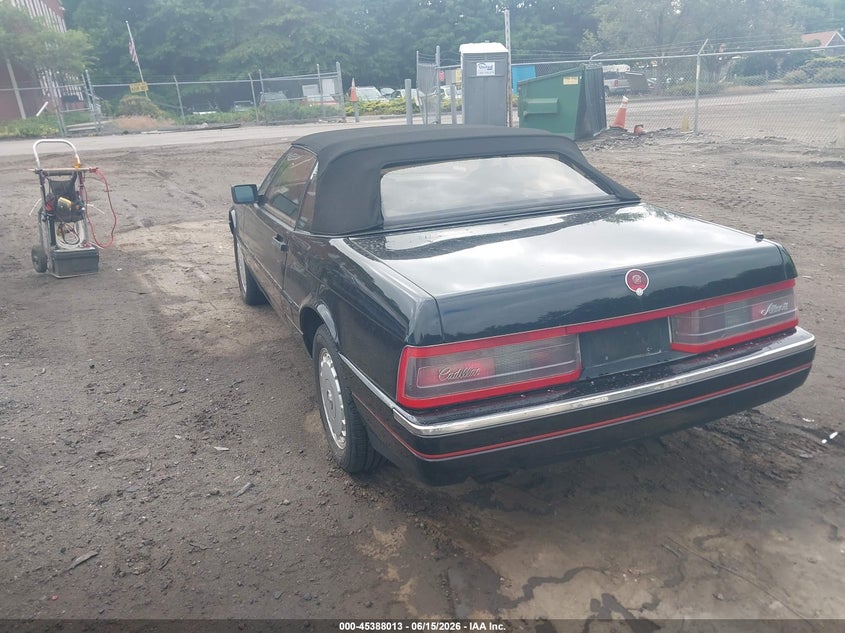 1990 CADILLAC ALLANTE auction photo 3