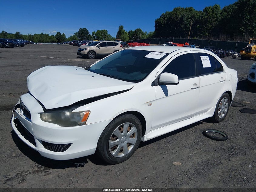 Vin: ja32u2fuxdu020563, lot: 45886012, mitsubishi lancer es 20132