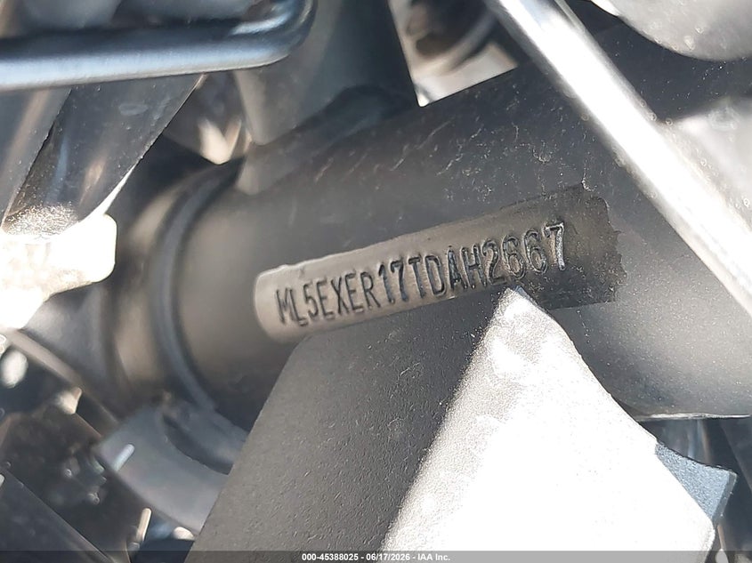 2026 Kawasaki Ex650 R VIN: ML5EXER17TDAH2667 Lot: 45388025