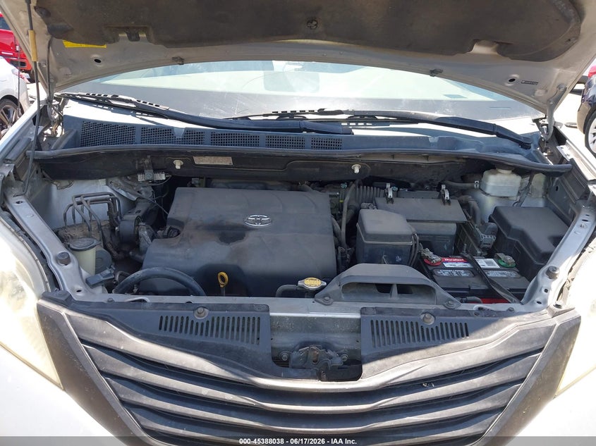 2012 Toyota Sienna Base V6 7 Passenger VIN: 5TDZK3DC1CS181540 Lot: 45388038