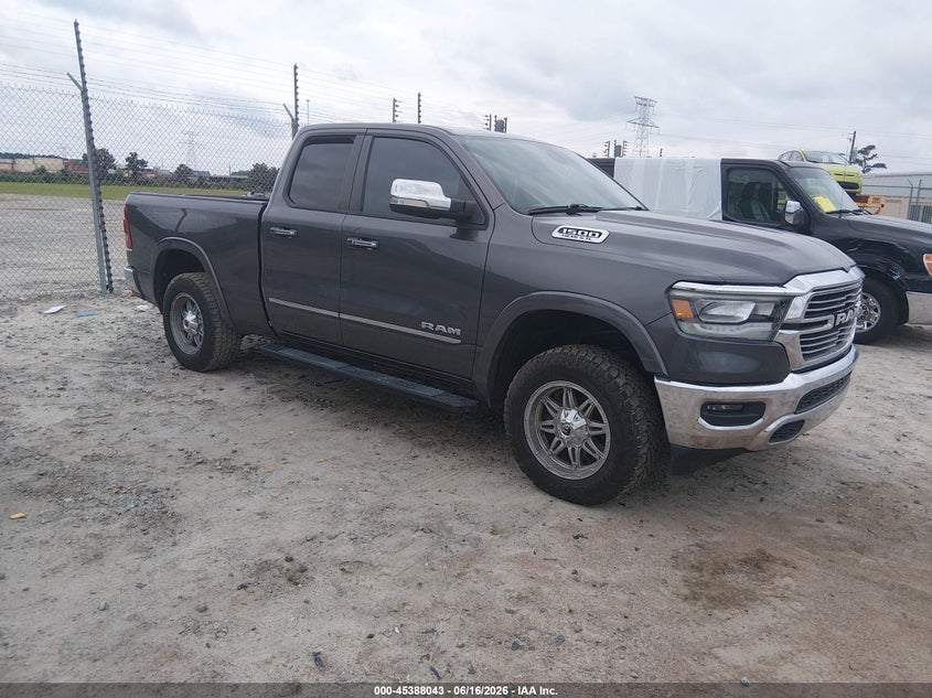 Vin: 1c6srfdt8ln227540, lot: 45886038, ram 1500 laramie  4x4 6'4 box 2020 img_1