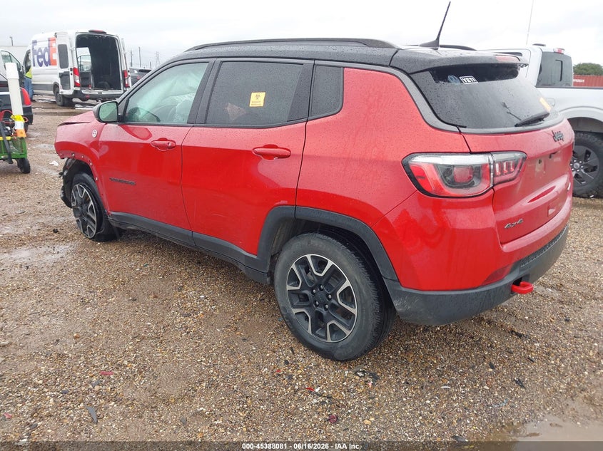 Vin: 3c4njddb7lt111769, lot: 45886076, jeep compass trailhawk 4x4 20203