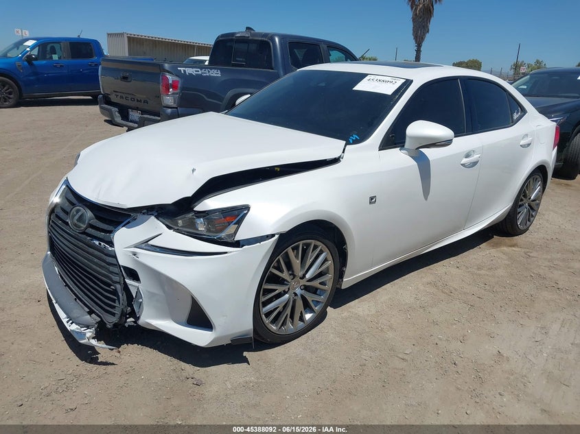 Vin: jthba1d27h5058725, lot: 45886087, lexus is 200t 20172
