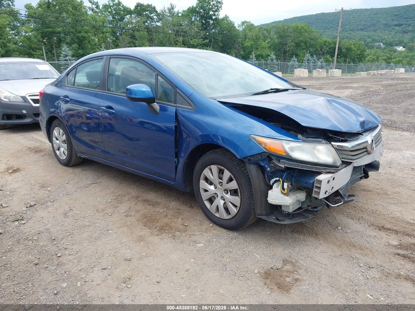 2012 HONDA CIVIC LX