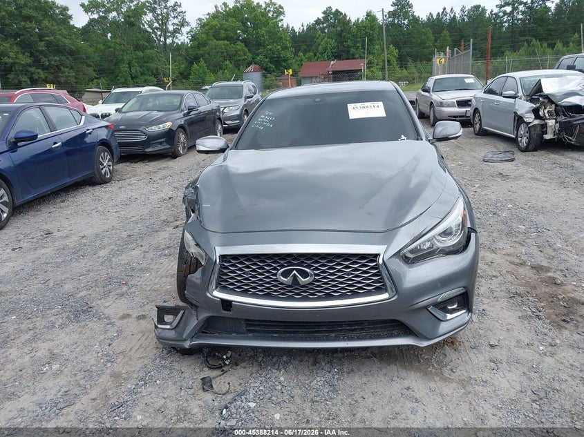 2021 Infiniti Q50 Luxe VIN: JN1EV7BP3MM703216 Lot: 45388214