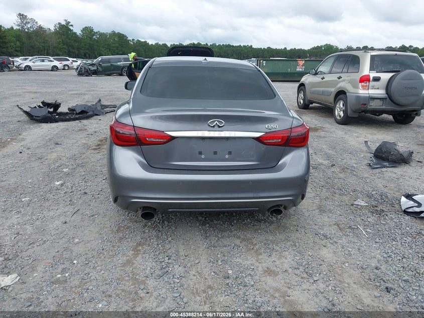 2021 Infiniti Q50 Luxe VIN: JN1EV7BP3MM703216 Lot: 45388214