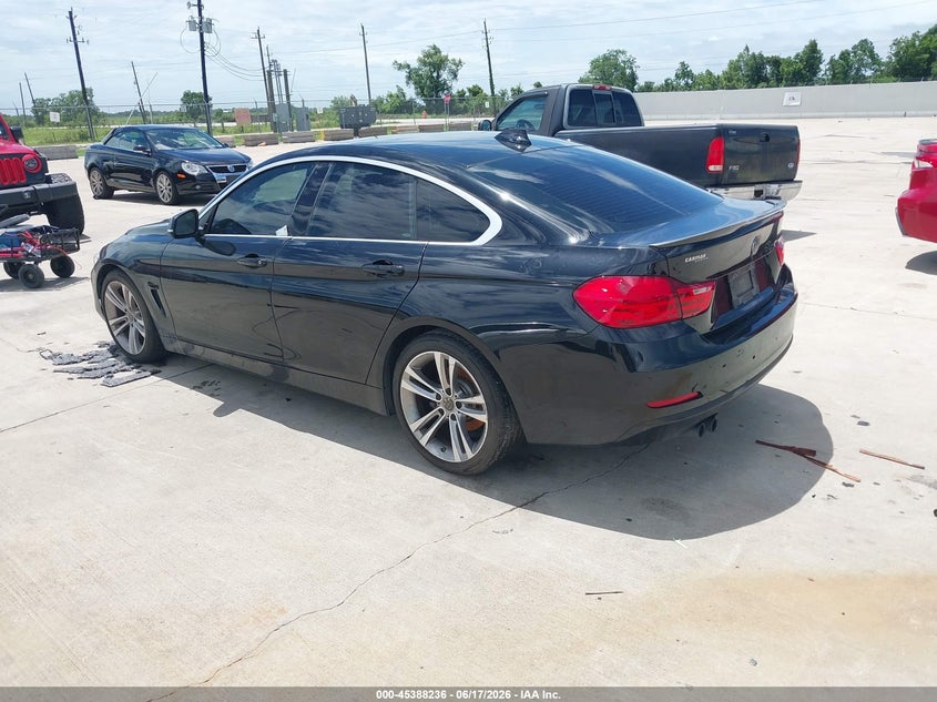 Vin: wba4a9c57gg507955, lot: 45886231, bmw 428i gran coupe 20163