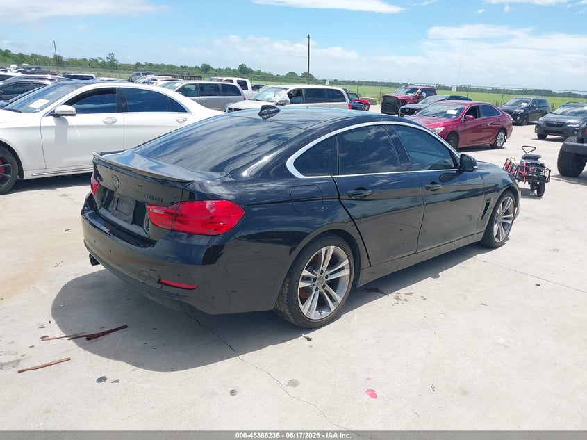 Vin: wba4a9c57gg507955, lot: 45886231, bmw 428i gran coupe 20164