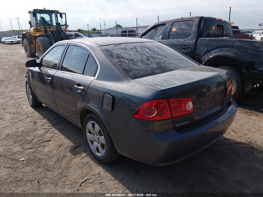 2008 KIA OPTIMA SEDAN 2.4L I-4 DOHC, VVT, 162HP