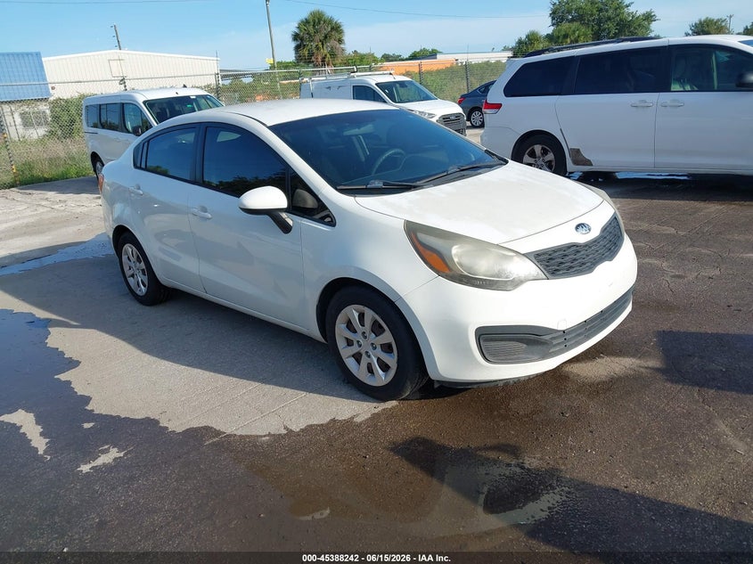2015 KIA RIO SEDAN 1.6L I-4 DI, DOHC, VVT, 138HP