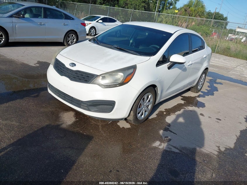 2015 KIA RIO SEDAN 1.6L I-4 DI, DOHC, VVT, 138HP