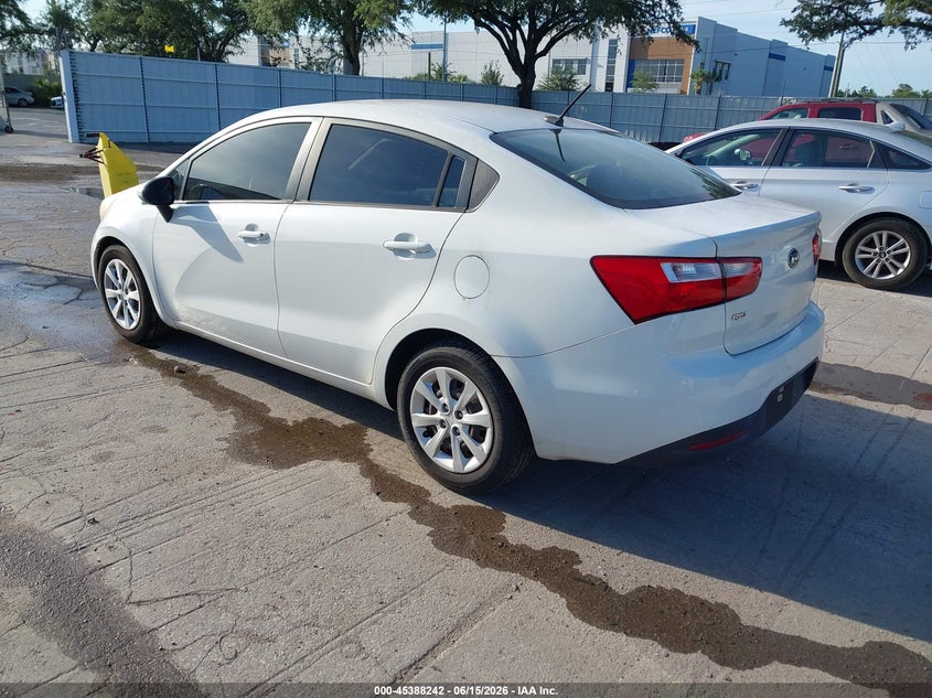 2015 KIA RIO SEDAN 1.6L I-4 DI, DOHC, VVT, 138HP