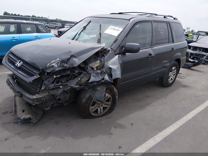 2004 Honda Pilot Ex-L 2HKYF18604H590399 photo 1
