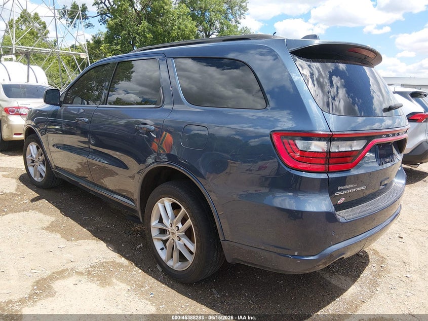 Vin: 1c4rdjdg6mc690902, lot: 45886278, dodge durango gt plus awd 20213