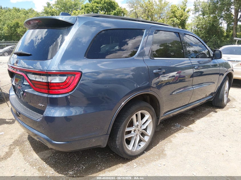 Vin: 1c4rdjdg6mc690902, lot: 45886278, dodge durango gt plus awd 20214