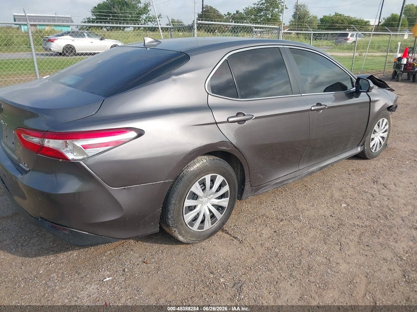 2019 TOYOTA CAMRY HYBRID auction photo 4