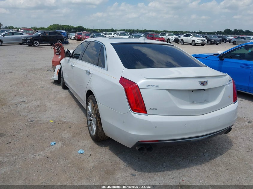 Vin: 1g6kd5rs4gu167949, lot: 45886303, cadillac ct6 luxury 20163