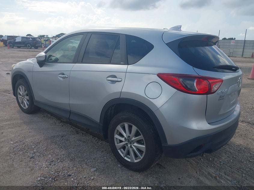 Vin: jm3ke2cy1g0681830, lot: 45886314, mazda cx-5 touring 20163
