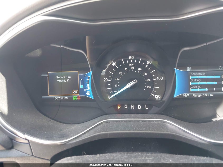 2018 FORD FUSION SEDAN 2.0L I-4 DOHC, VVT, 141HP