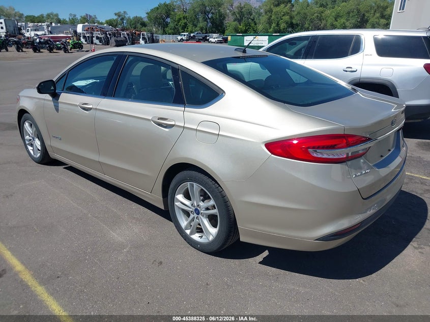 2018 FORD FUSION SEDAN 2.0L I-4 DOHC, VVT, 141HP