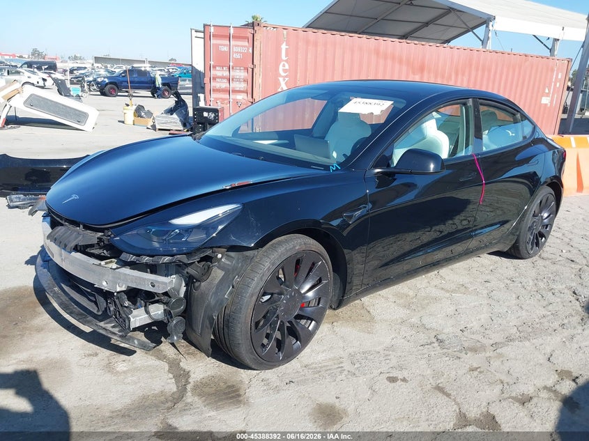 2023 TESLA MODEL 3 auction photo 2