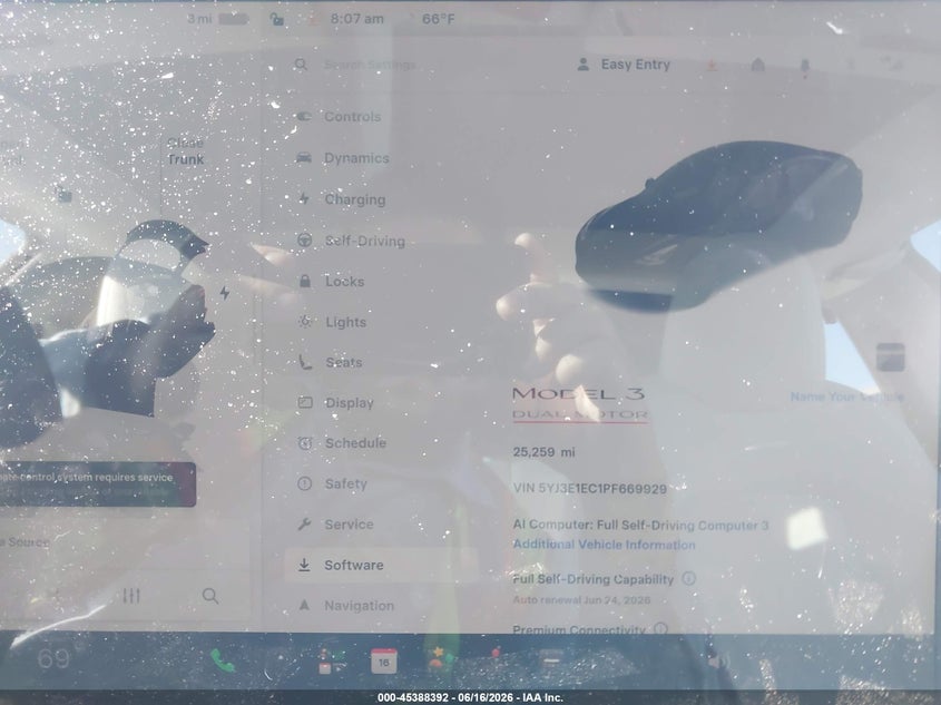 2023 TESLA MODEL 3 auction photo 7