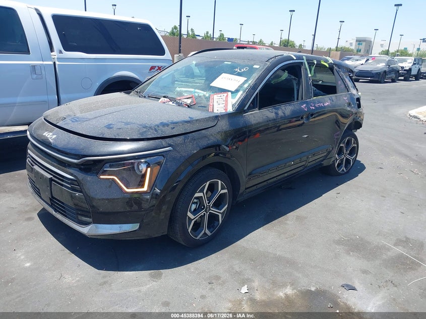 Vin: kndcr3le7s5239966, lot: 45886389, kia niro ex touring 20252