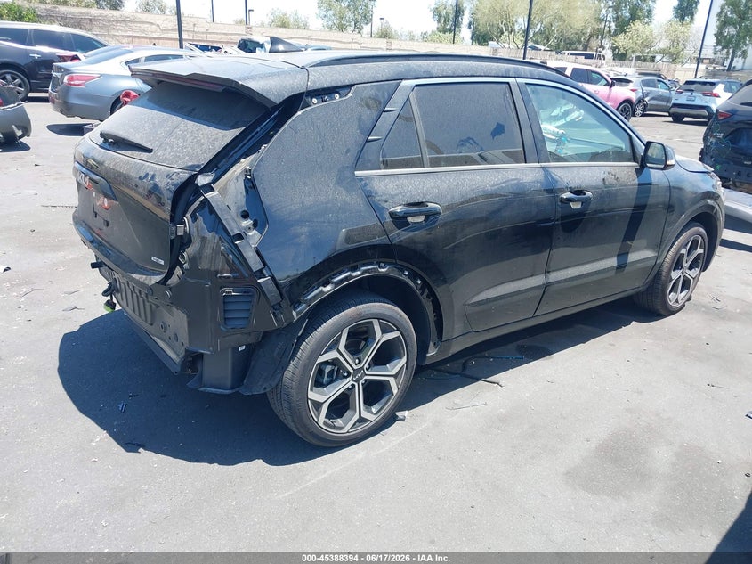 Vin: kndcr3le7s5239966, lot: 45886389, kia niro ex touring 20254