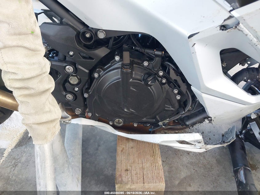 2025 Kawasaki Ex500 VIN: ML5EXGG12SDA68429 Lot: 45388395