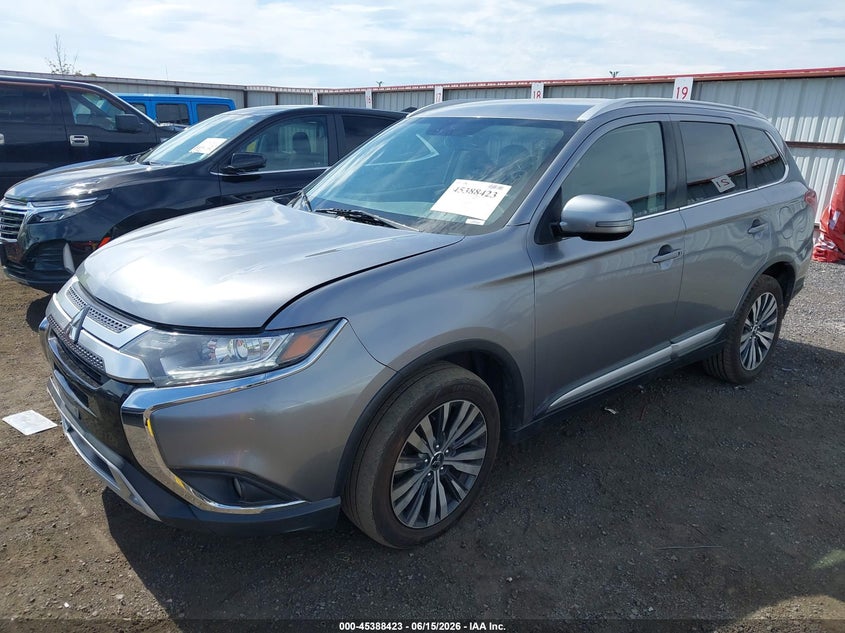 Vin: ja4az3a32kz024541, lot: 45886418, mitsubishi outlander sel 20192
