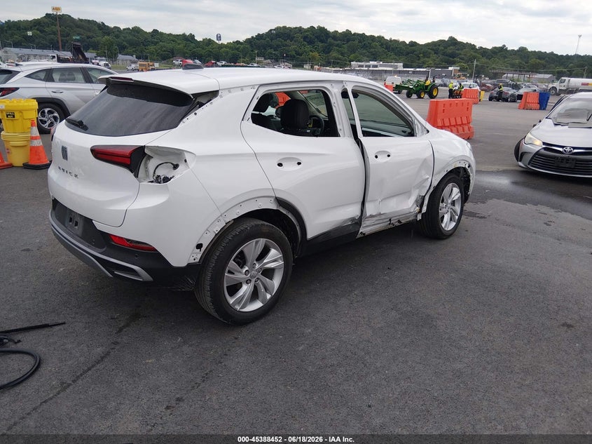 Vin: kl4ambsl4sb052373, lot: 45886447, buick encore gx preferred fwd 20254
