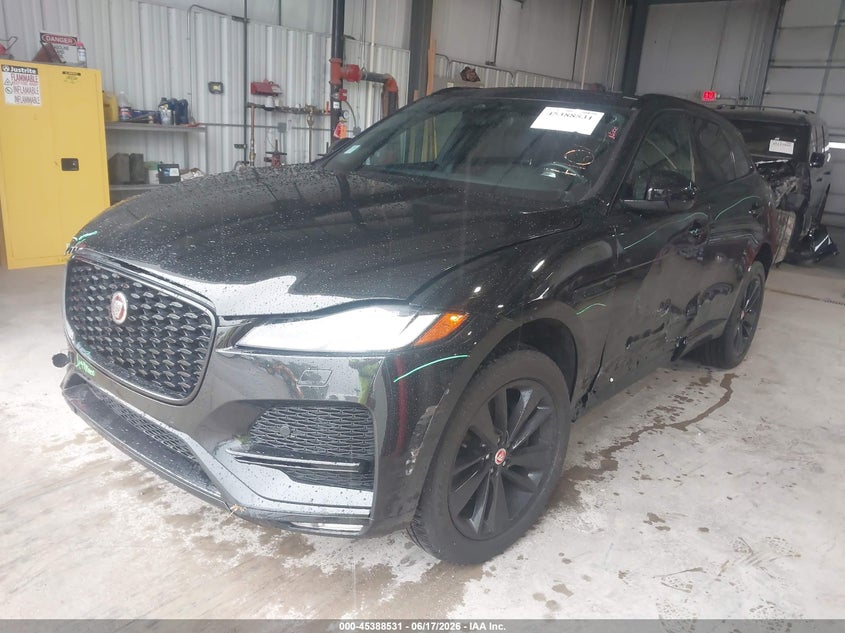 Vin: sadcj2ex4na699862, lot: 45886526, jaguar f-pace s p250 awd automatic 20222