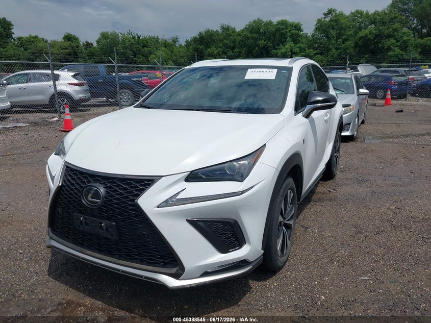 Vin: jtjbarbz3k2179113, lot: 45886541, lexus nx 300 f sport 20192