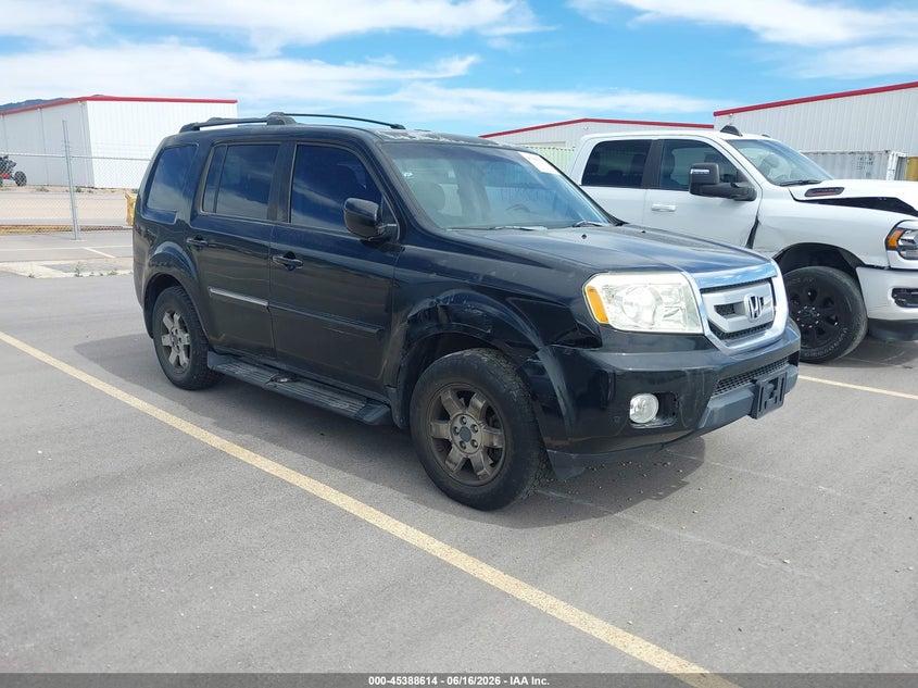 Vin: 5fnyf4h9xbb081346, lot: 45886609, honda pilot touring 2011 img_1