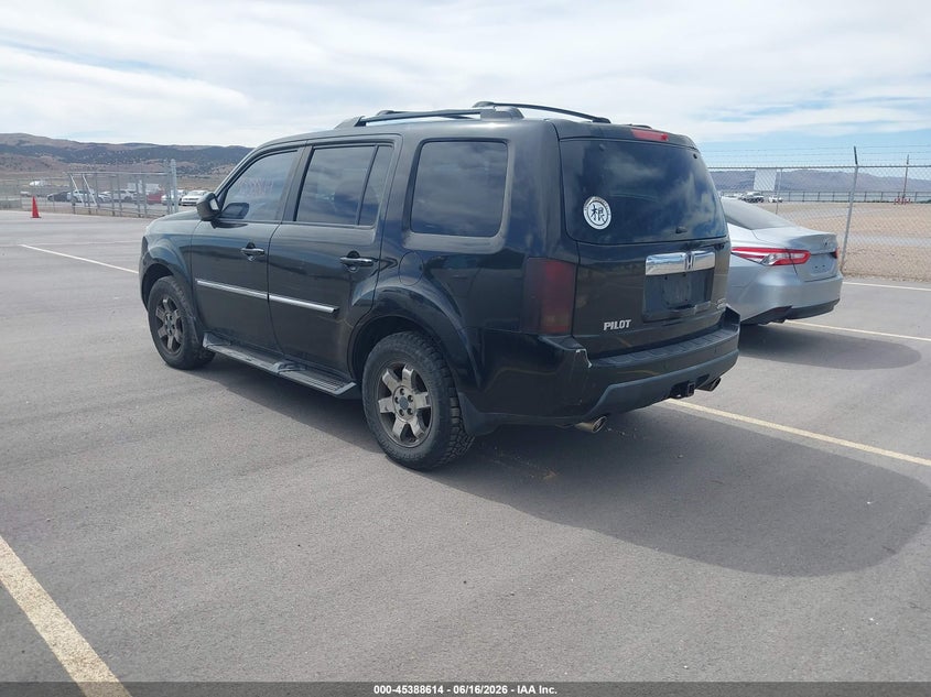 Vin: 5fnyf4h9xbb081346, lot: 45886609, honda pilot touring 20113