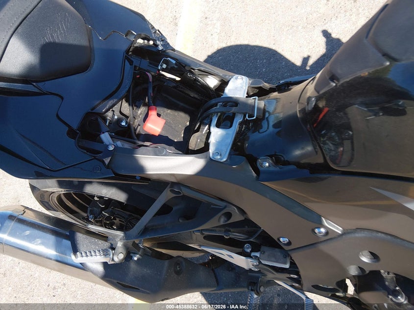 2025 Kawasaki Ex650 P VIN: ML5EXEP13SDAD9750 Lot: 45388632