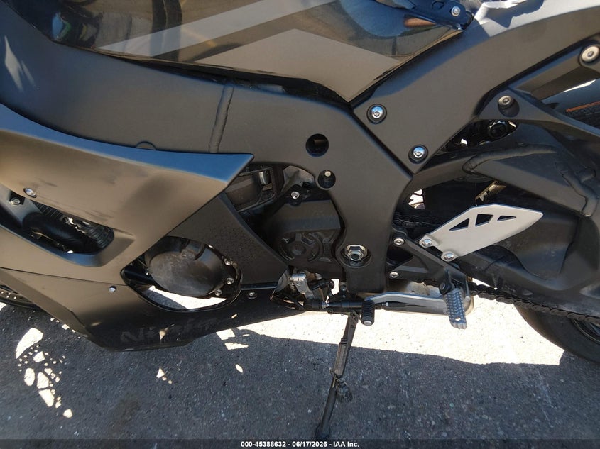 2025 Kawasaki Ex650 P VIN: ML5EXEP13SDAD9750 Lot: 45388632