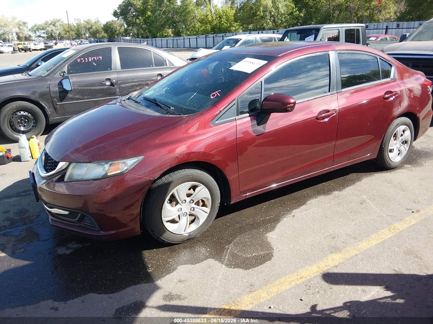 2015 Honda Civic Lx 2HGFB2F58FH531553 photo 1
