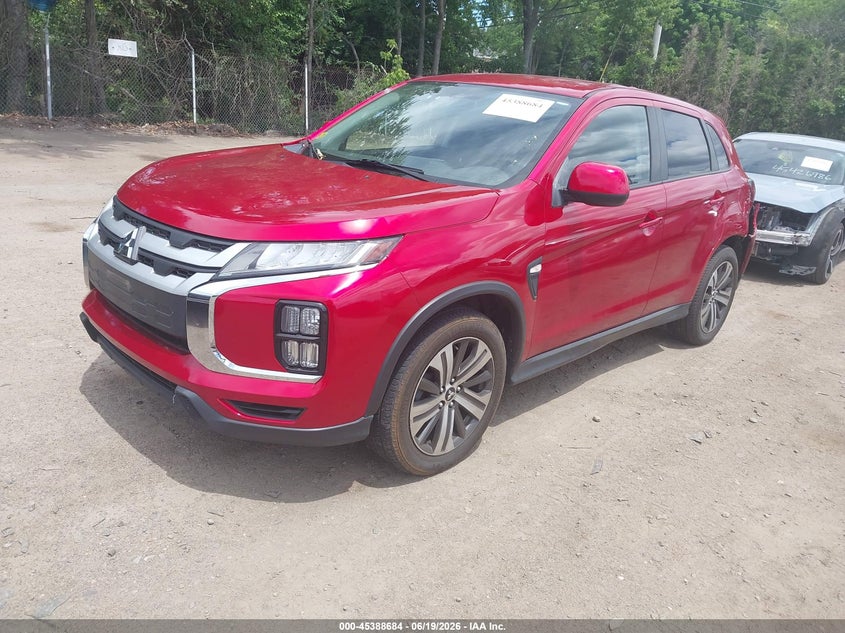 2020 MITSUBISHI OUTLANDER SPORT auction photo 2