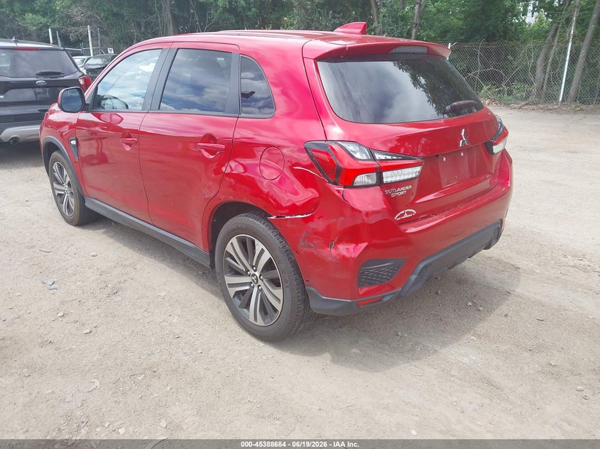 2020 MITSUBISHI OUTLANDER SPORT auction photo 3