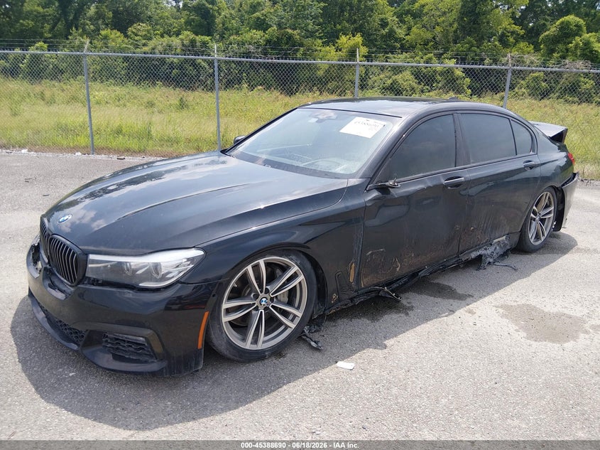 Vin: wba7e2c58jg742011, lot: 45886685, bmw 740i 20182